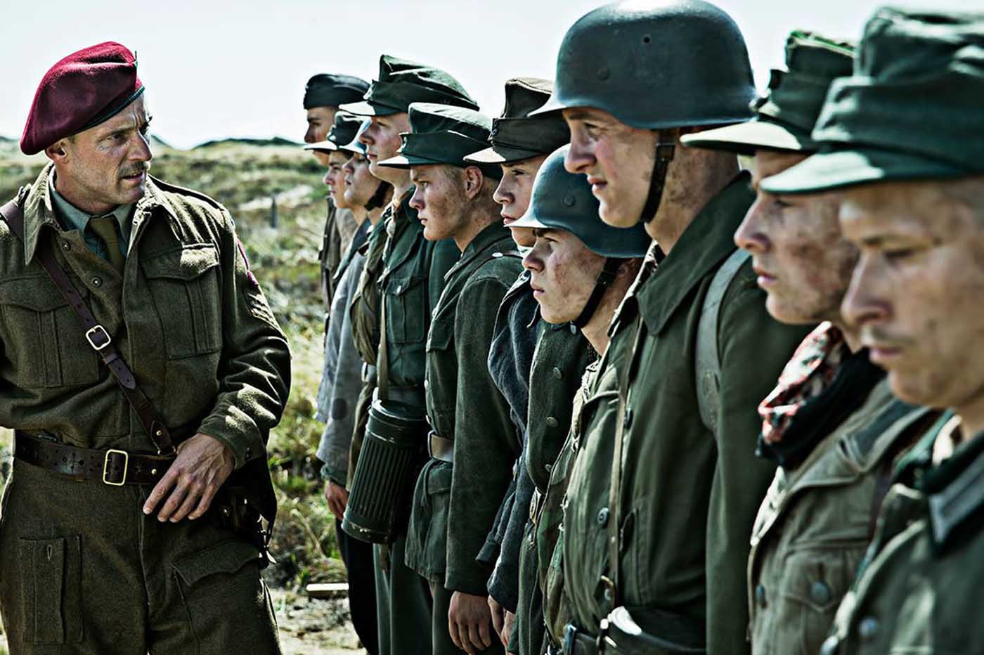 Crítica Land of mine. Bajo la arena